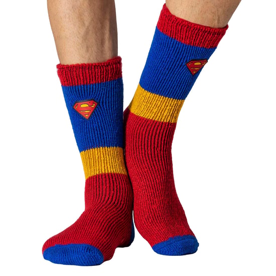 Heat Holders - Calcetines térmicos para hombre con temática de cine y TV - Superman - Image 4
