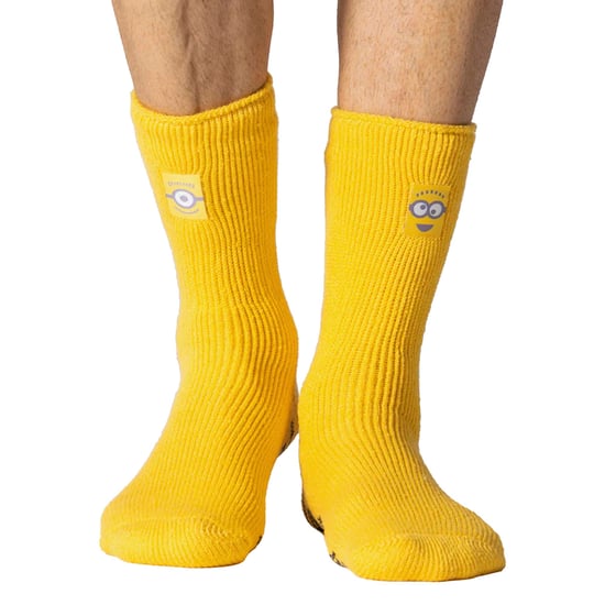 Heat Holders - Calcetines térmicos para hombre con temática de cine y TV - Minions - Image 4
