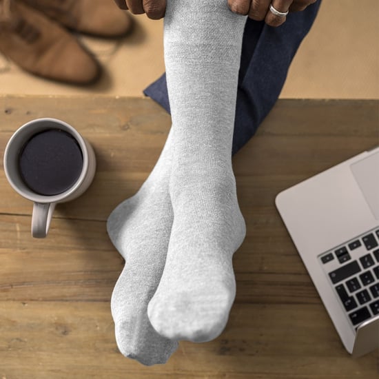 IOMI - Paquete de 6 Calcetines Diabéticos de Bambú para Hombre - Blanco - Image 4
