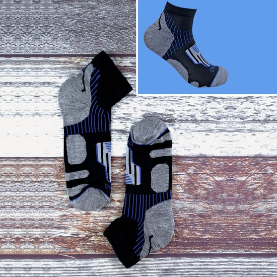 12 Pares Multipack Calcetines de Ciclismo para Hombre | Sock Snob | Calcetines Negros de Corte Bajo | Ideal para Correr, Gimnasio y Deporte - Negro - Image 3