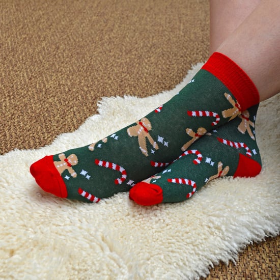 Calcetines de Navidad para Mujer | Calcetines Snob | Calcetines de Navidad de colores | Regalo para Ella - 24 Pack - Image 4