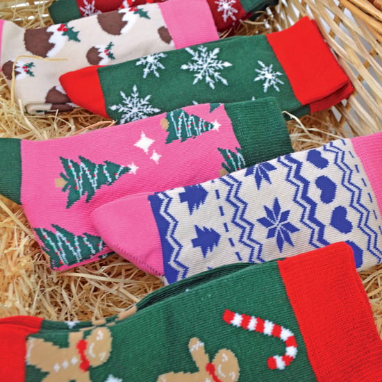 Calcetines de Navidad para Mujer | Calcetines Snob | Calcetines de Navidad de colores | Regalo para Ella - 12 Pack - Image 5