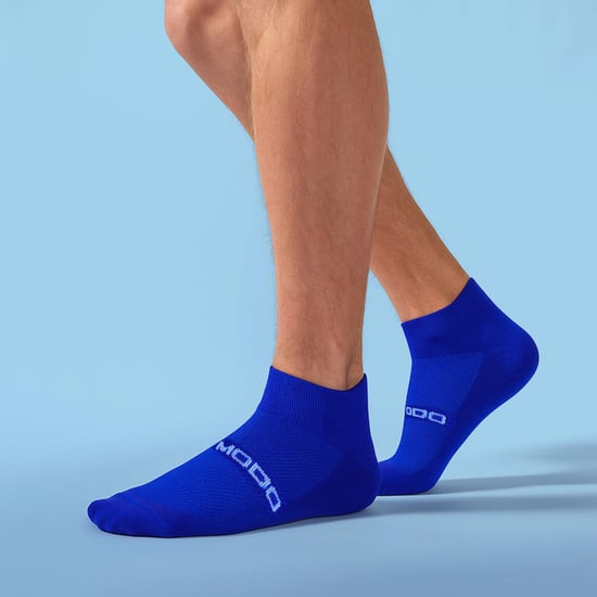 Comodo - Calcetines running unisex de lana merino | Calcetines deportivos ligeros - Azul - Image 5