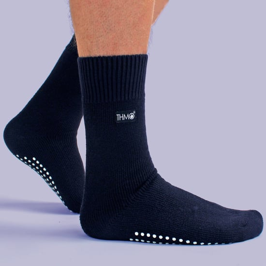 THMO - 3 pares de calcetines para hombre con forro polar y pinzas - Azul marino - Image 3