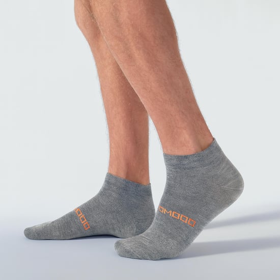 Comodo - Calcetines running unisex de lana merino | Calcetines deportivos ligeros - Gris - Image 5