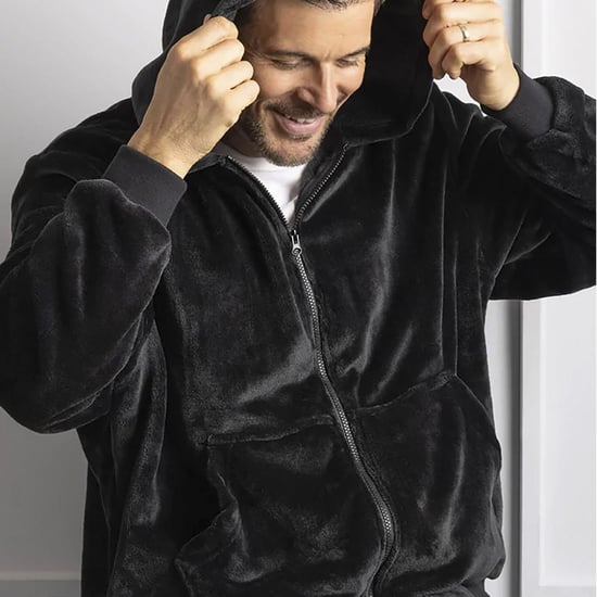 Heat Holders - Sudadera con capucha Soul Warming Soft Fleece Lounge para hombre - Negra - Image 3