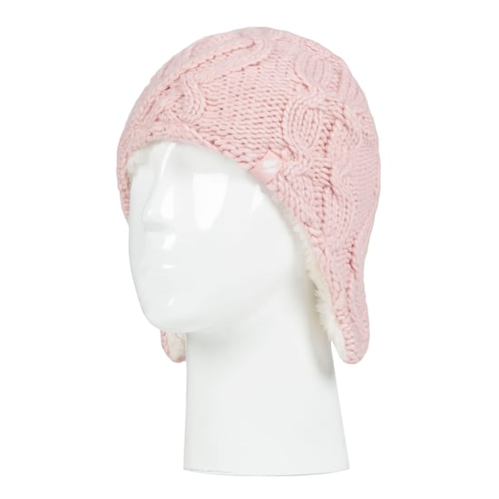Heat Holders - Set de gorro y guantes de punto de bolita para niña - Rosa oscuro - Image 3
