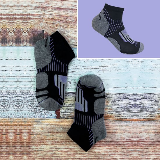 12 Pares Multipack Calcetines Ciclismo Mujer | Calcetines Snob | Calcetines Bajos Negros | Ideal para Correr, Gimnasio y Deporte - Negro - Image 4