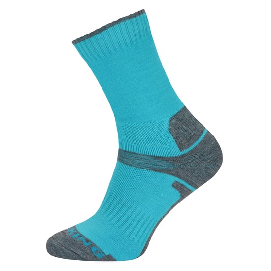 Calcetines Senderismo Lana Merino Niños | Comodo | Calcetines Anti Ampollas - Turquesa - Image 3