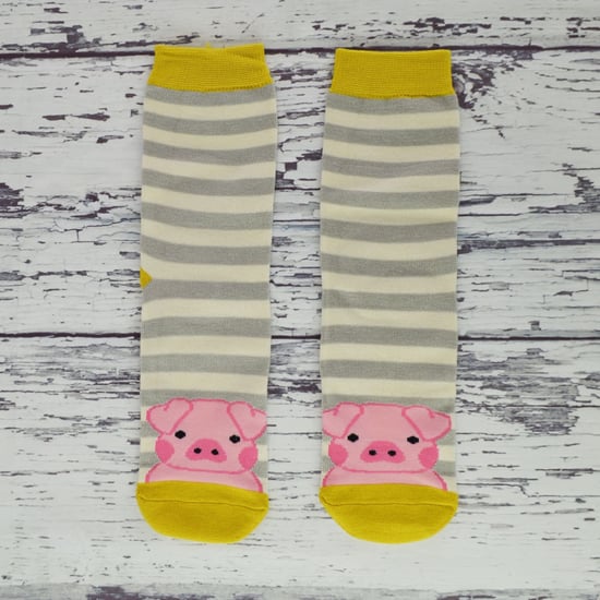 Miss Sparrow - 4 Pack de Calcetines de Bambú para Niñas - Calcetines con Dibujos de Animales en Caja de Regalo - Surtidos - Image 4