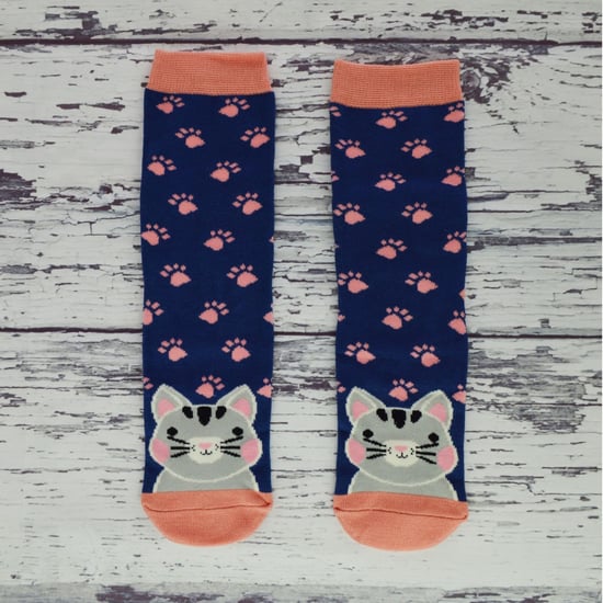 Miss Sparrow - 4 Pack de Calcetines de Bambú para Niñas - Calcetines con Dibujos de Animales en Caja de Regalo - Surtidos - Image 5