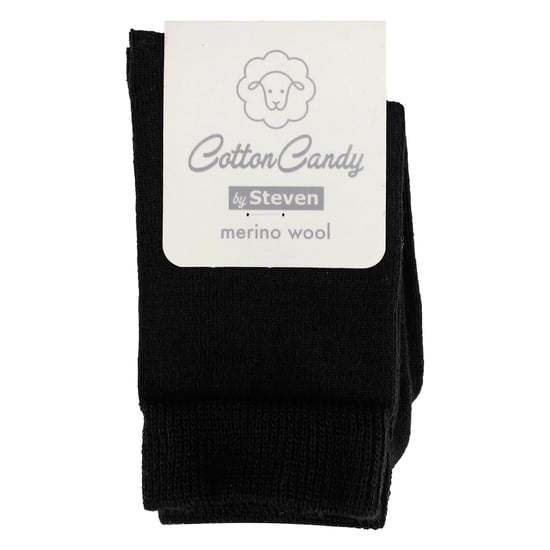 Steven - Calcetines térmicos de lana merina para niños - Negro - Image 2
