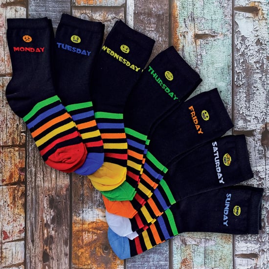 Calcetines Días de la Semana | 7 Pares | Para Niños y Niñas - Image 3
