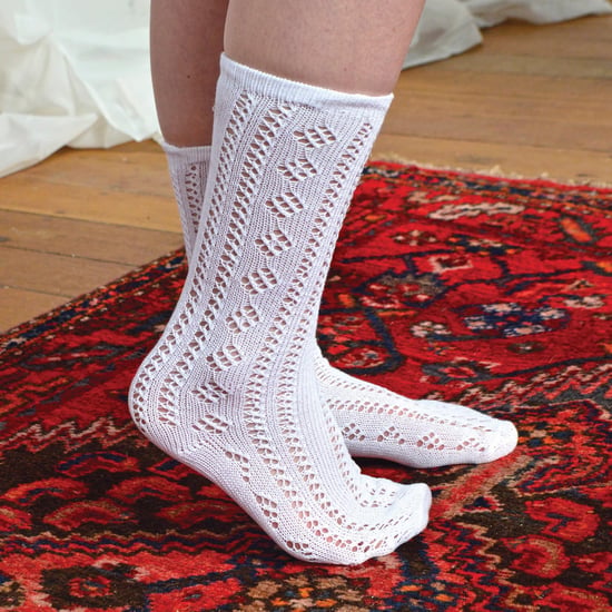 12 Pares Multipack Niñas Pelerine Tobillera Calcetines de Algodón - Blanco - Image 5