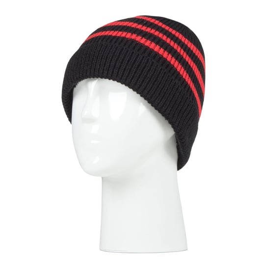 Heat Holders - Chicos Patrulla acanalado Bobble Pom Pom Sombrero para el invierno - Negro - Image 3