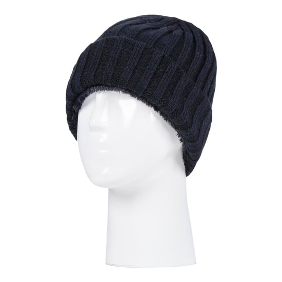 Heat Holders - Gorro de invierno de canalé para niños - Negro - Image 3