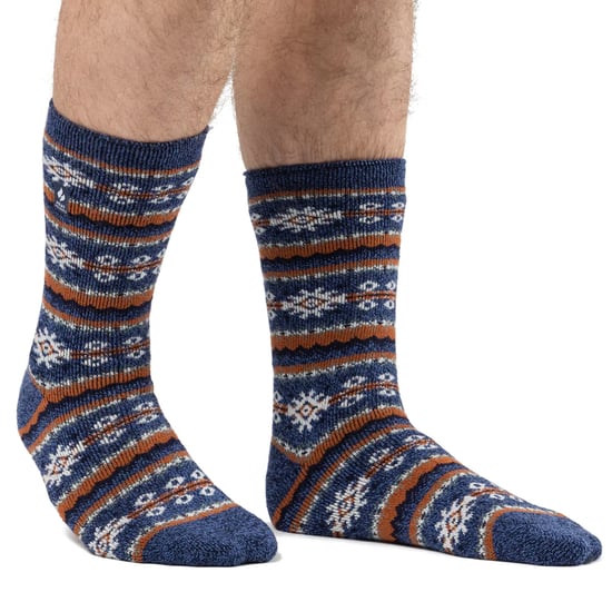 Calcetines nórdicos para hombre | Calcetines térmicos transpirables para invierno - Denim - Image 3