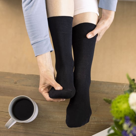 IOMI - Pack de 6 Calcetines Diabéticos de Bambú para Mujer - Negro - Image 4