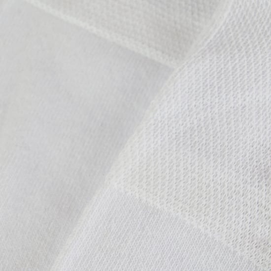 Calcetines Diabéticos 12 Pares Multipack Gentle Grip Top | IOMI | Mid Calf Loose Top Non Elastic Cotton Socks with Handlinked Seamless Toe - Blanco - Image 5