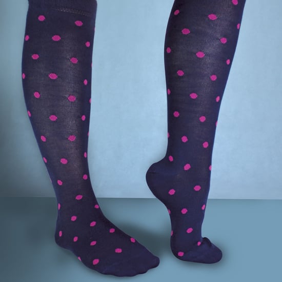 Sock Snob - Lote de 2 calcetines de bambú altos, transpirables y estampados para mujer - Image 5