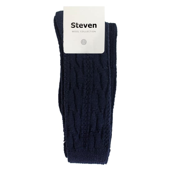 Womens Over The Knee Wool Socks | Steven | Invierno Caliente Calcetines Largos Gruesos - Azul - Image 2
