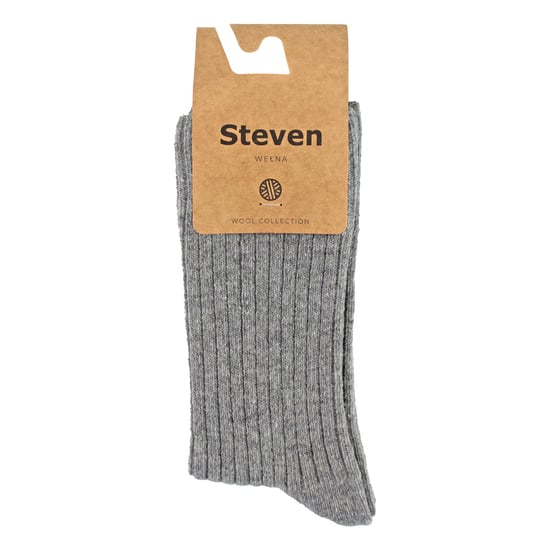 Womens Wool Dress Socks | Steven | Calcetines calientes transpirables para señoras -Gris - Image 2