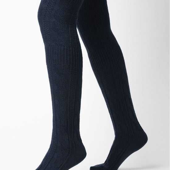 3 Pares de Calcetines de Lana para Mujer Steven Calcetines de Lana Extra Largos - Azul - Image 3