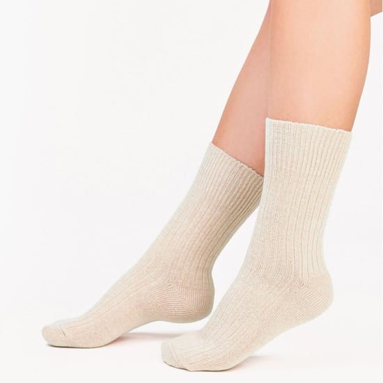 Womens Wool Dress Socks | Steven | Calcetines calientes transpirables para señoras -Ecru - Image 3