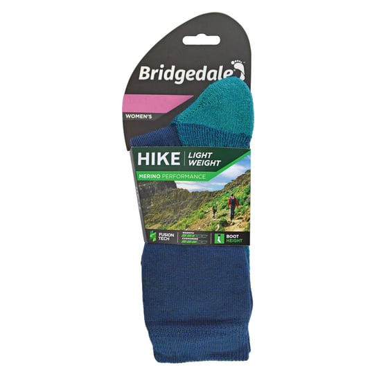 Bridgedale - Calcetines Merino Ligeros Senderismo Mujer - Denim - Image 2