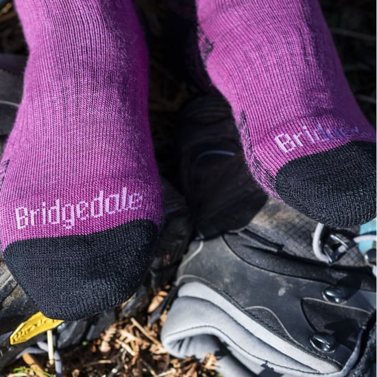 Bridgedale - Calcetines Merino Ligeros Senderismo Mujer - Denim - Image 3
