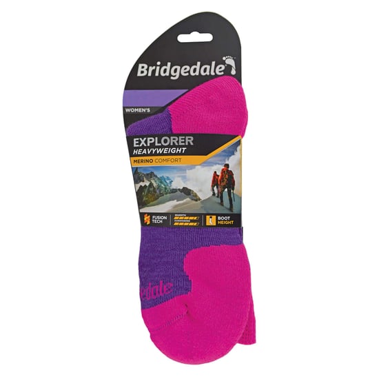 Bridgedale - Bota de lana merino para mujer - Purple Marl - Image 2