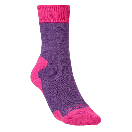 Bridgedale - Bota de lana merino para mujer - Purple Marl - Image 5