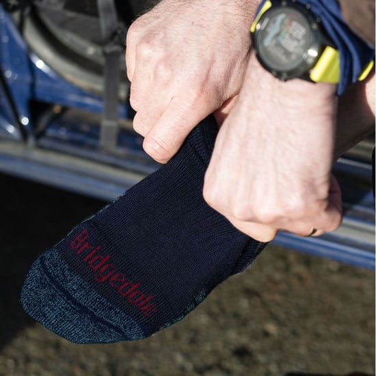 Bridgedale - Calcetines de lana merino para hombre - Azul marino - Image 4