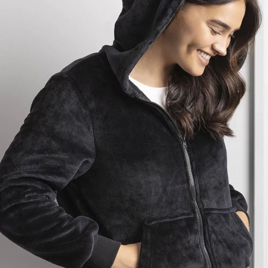 Heat Holders - Sudadera con capucha Soul Warming Soft Fleece Lounge para mujer - Negra - Image 3