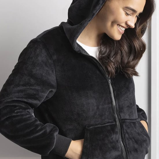 Heat Holders - Sudadera con capucha Soul Warming Soft Fleece Lounge para mujer - Negra - Image 4