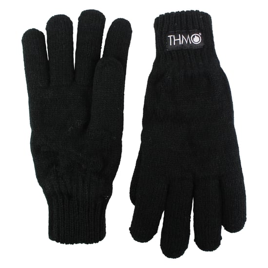Guantes de señora de dedos enteros con forro Thinsulate - Negro - Image 4