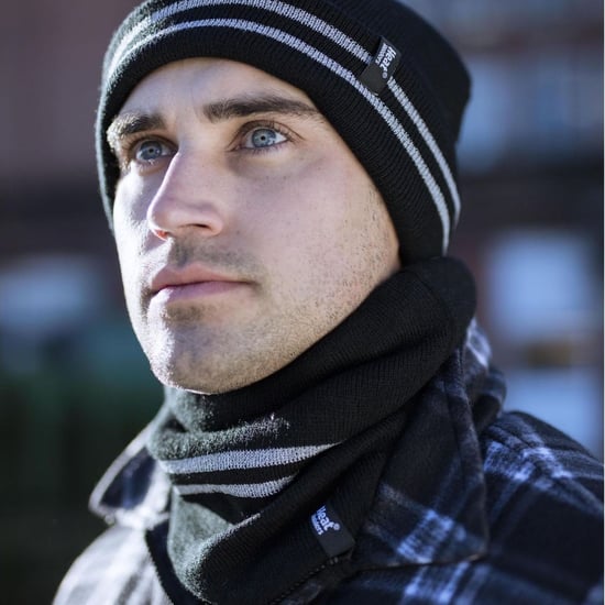 Juego de gorro, braga para el cuello y guantes Hi Vis | Calentadores | Ropa de trabajo reflectante para climas extremadamente fríos - Negro - Image 5