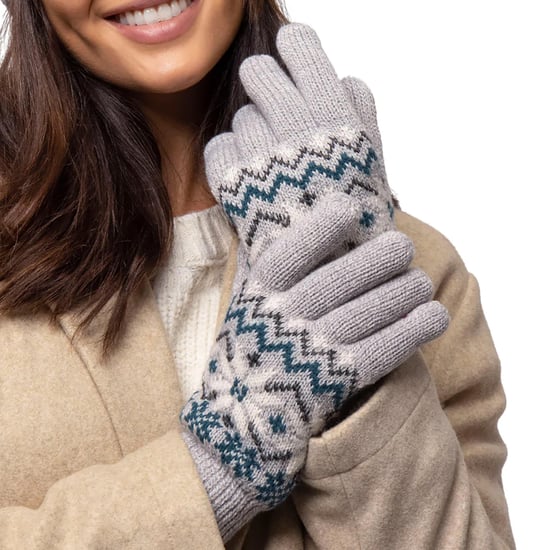 Heat Holders - Guantes térmicos suaves para mujer - Gris claro - Image 3