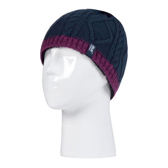 Calentadores - Niños Niñas Lindo Cable de punto cálido forro polar Pompón Invierno Gorro y Guantes Set con Bobble - NP2P13 - Image 4