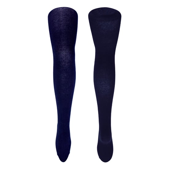 3 Pair Multipack Girls School Tights | Medias opacas para niñas - Azul marino - Image 3