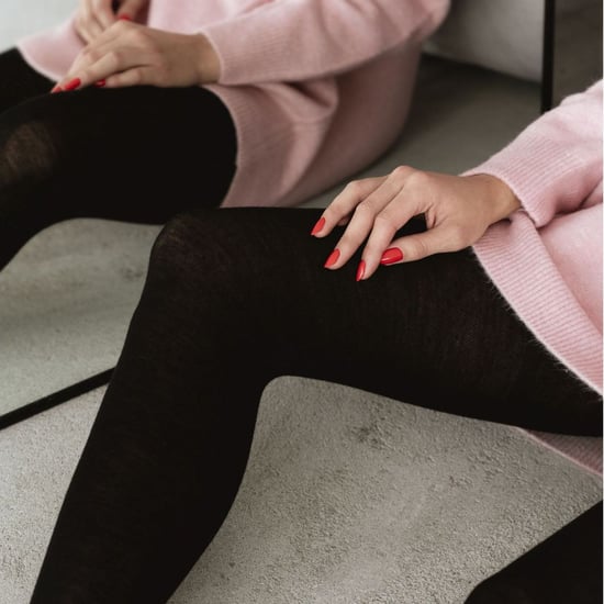 Mallas de Lana Merino para Mujer | Steven | Mallas Térmicas de Vellón para Invierno - Negro - Image 2