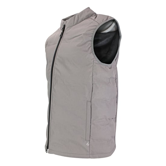 Chaleco Aislante de Invierno para Hombre | Chaleco Híbrido Forrado de Pile de Peso Medio con Cierre Completo - Image 2