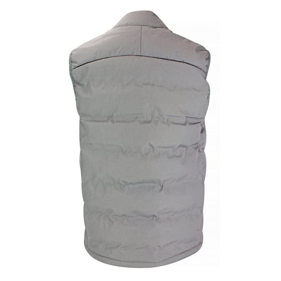 Chaleco Aislante de Invierno para Hombre | Chaleco Híbrido Forrado de Pile de Peso Medio con Cierre Completo - Image 3
