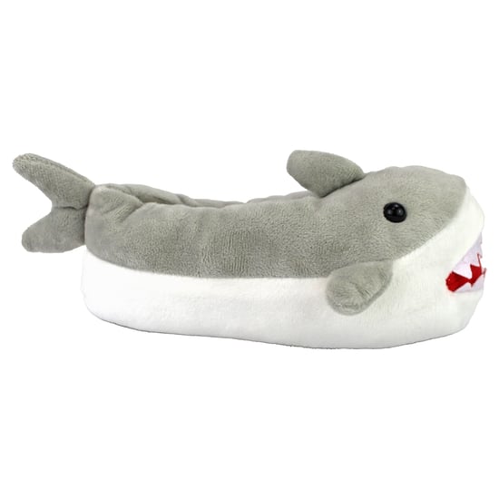 Chanclas de felpa con forma de tiburón en 3D para niños - Tiburón - Image 2