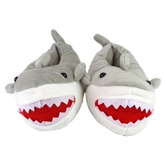 Chanclas de felpa con forma de tiburón en 3D para niños - Tiburón - Image 4
