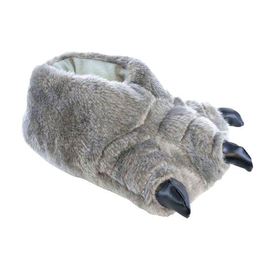Niños Novedad 3D Monster Feet Plsh Zapatillas | Regalo para Niños - Gris - Image 3