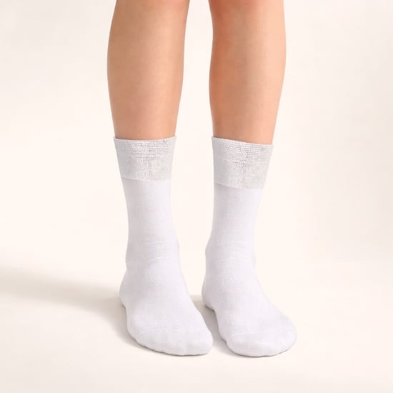8 Pares de Calcetines Diabéticos para Damas de Bambú | Calcetines Suaves de Confort Sin Presión - Image 5