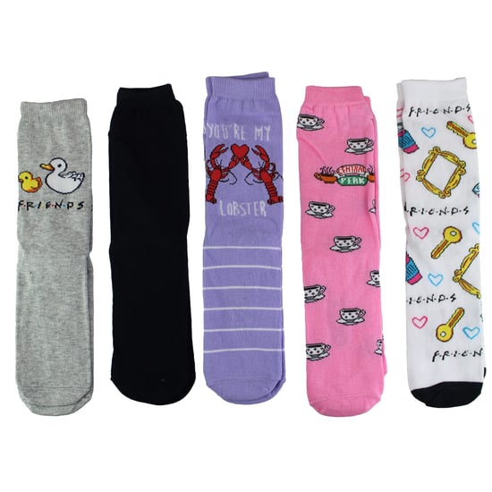 5 Pares Amigos Calcetines para Mujer | Funny Cute Dress Novelty Friendship Socks | Amigos Regalos - Amigos - Image 4
