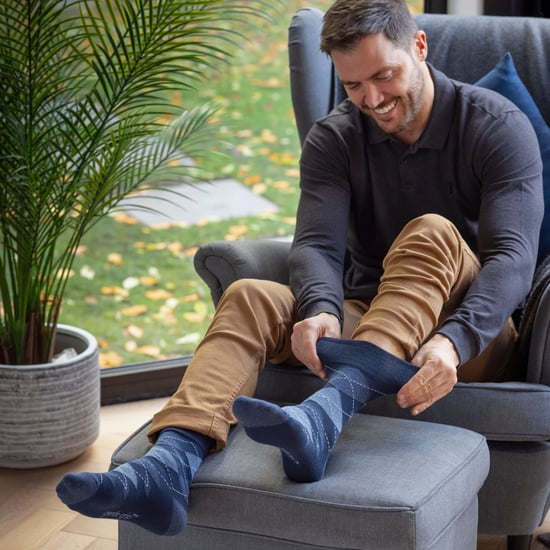 Gentle Grip - 9 Pares de Calcetines de Algodón No Elástico para Hombre - Negro - Image 3