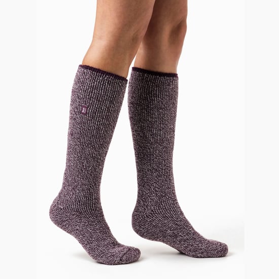 Heat Holders - Calcetines térmicos de lana merino para invierno de pierna larga reforzados 2.9 TOG para exteriores - Vino - Image 5